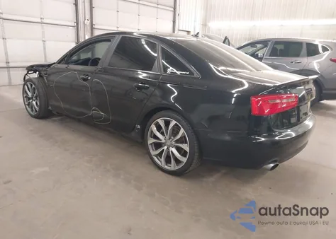 2014 Audi A6 3.0T Premium Plus from USA, damaged, VIN WAUFGAFC3EN110691